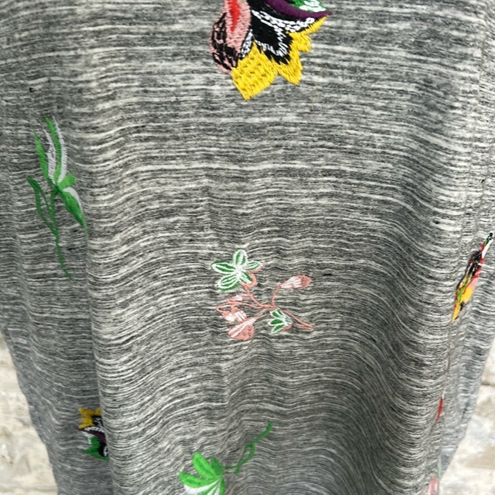 Embroidered V-Neck Top - Picture 4 of 9